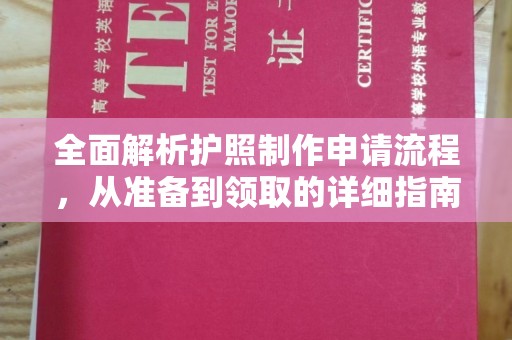 望谟全面解析护照制作申请流程，从准备到领取的详细指南